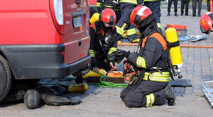 Hälytysosasto Helsinki-maljakilpailussa 2015